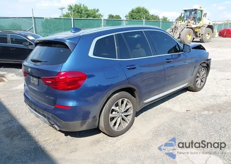 2019 BMW X3 xDrive30I z USA, uszkodzony, nr VIN 5UXTR9C58KLP83745
